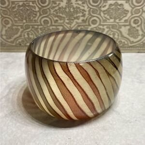 VINTAGE wide lucite cuff bracelet
